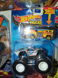 Hot Wheels Monster Trucks police cruiser night shifter set 1:64 Diecast Set